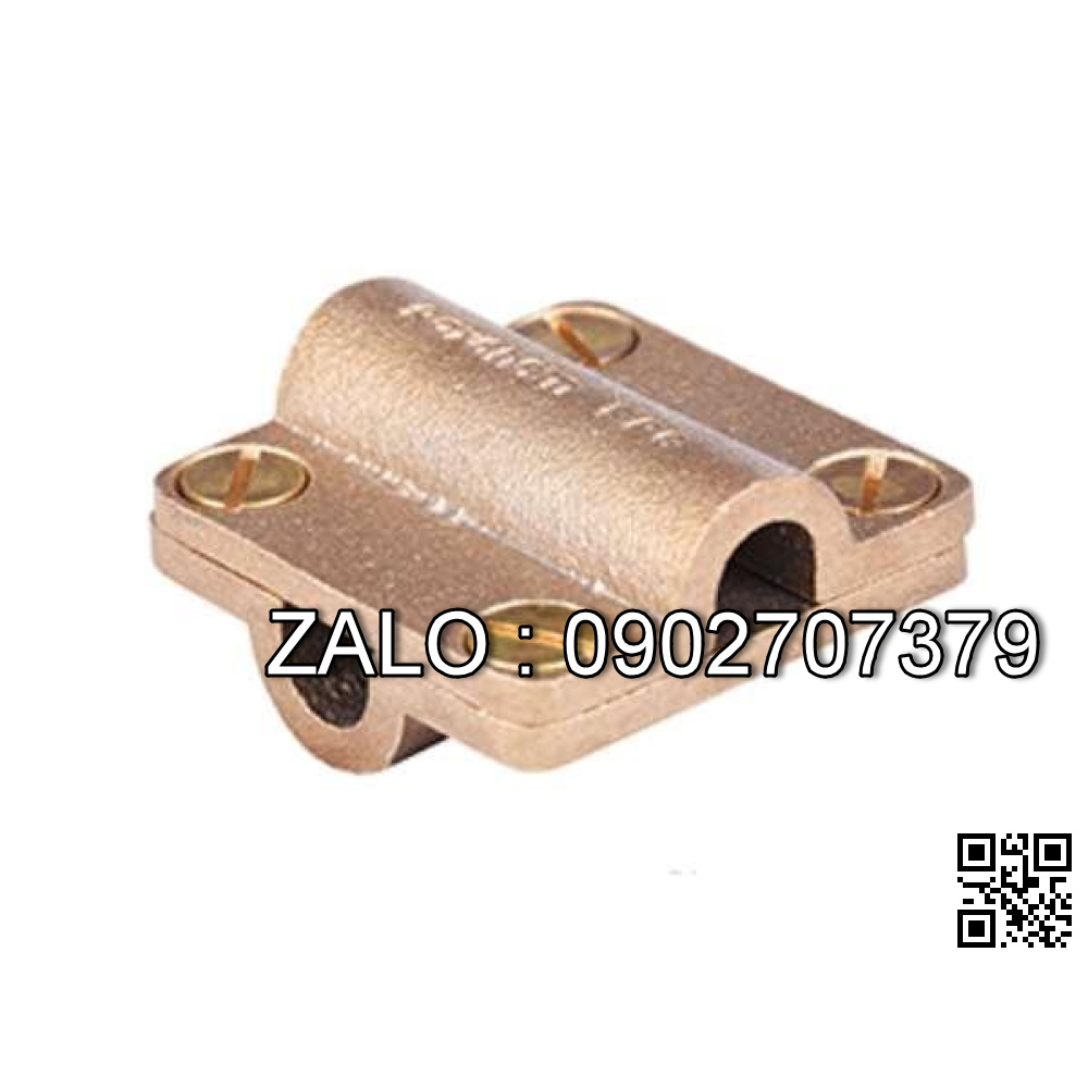 Kẹp giữ cáp đồng cho HT chống sét 50x70mm² KGCD5070