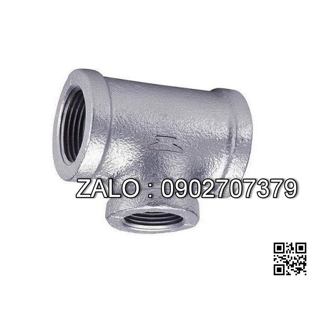 Tê ren giảm BSPT - INOX 304 DN8