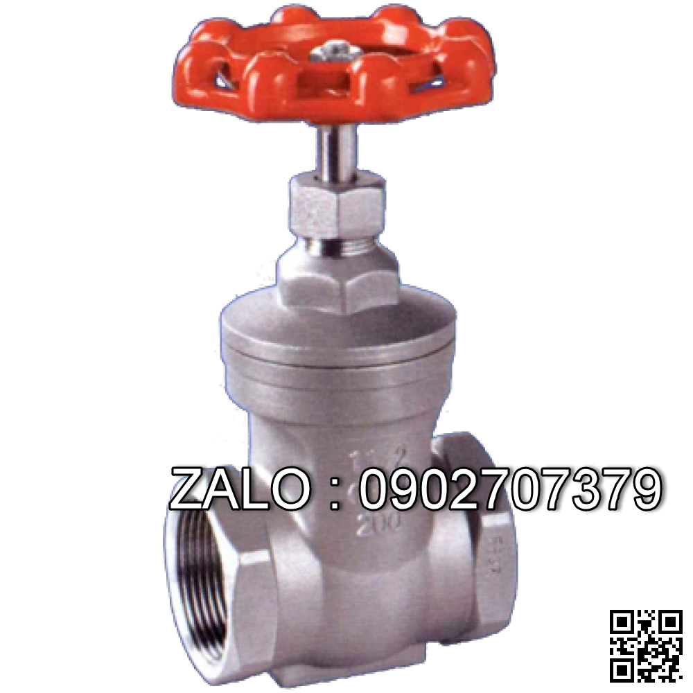 Van cửa ren gang DN10