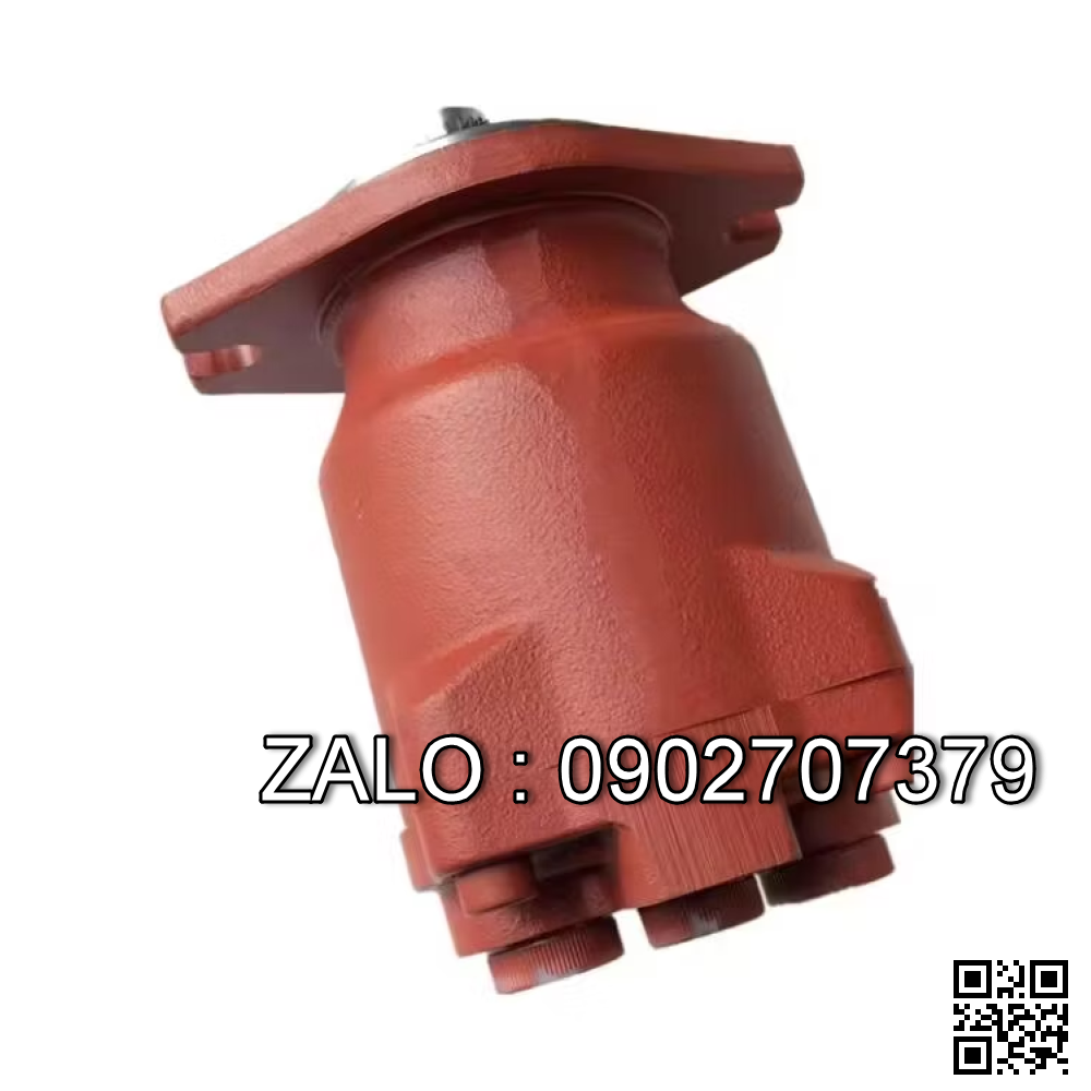 MOTOR CÁP - BỆ CHO CẨU TỰ HÀNH JMF -47, trục trơn 24, mặt 101mm