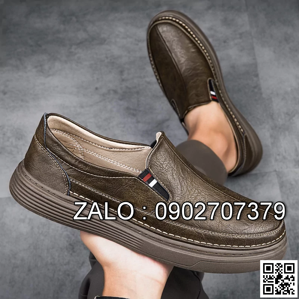 Giày Lười Da Nam size: 38 AG0292
