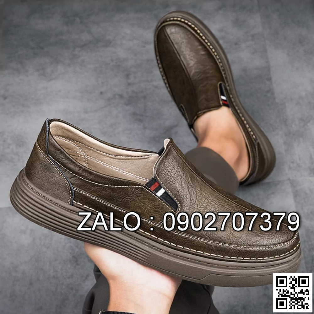 Giày Lười Da Nam size: 42 AG0292