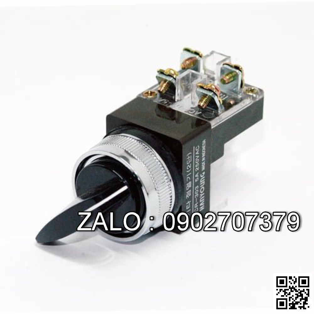 Công tắc xoay 3 vị trí CR-303-3, 1NO+1NC