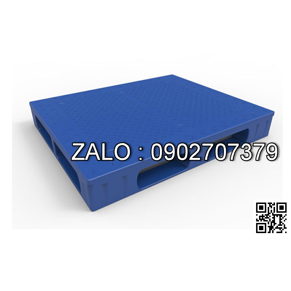 Pallet nhựa 1000x1000x78mm mặt phẳng