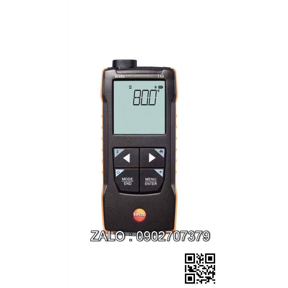 Máy đo nhiệt độ NTC và Pt100 testo 110