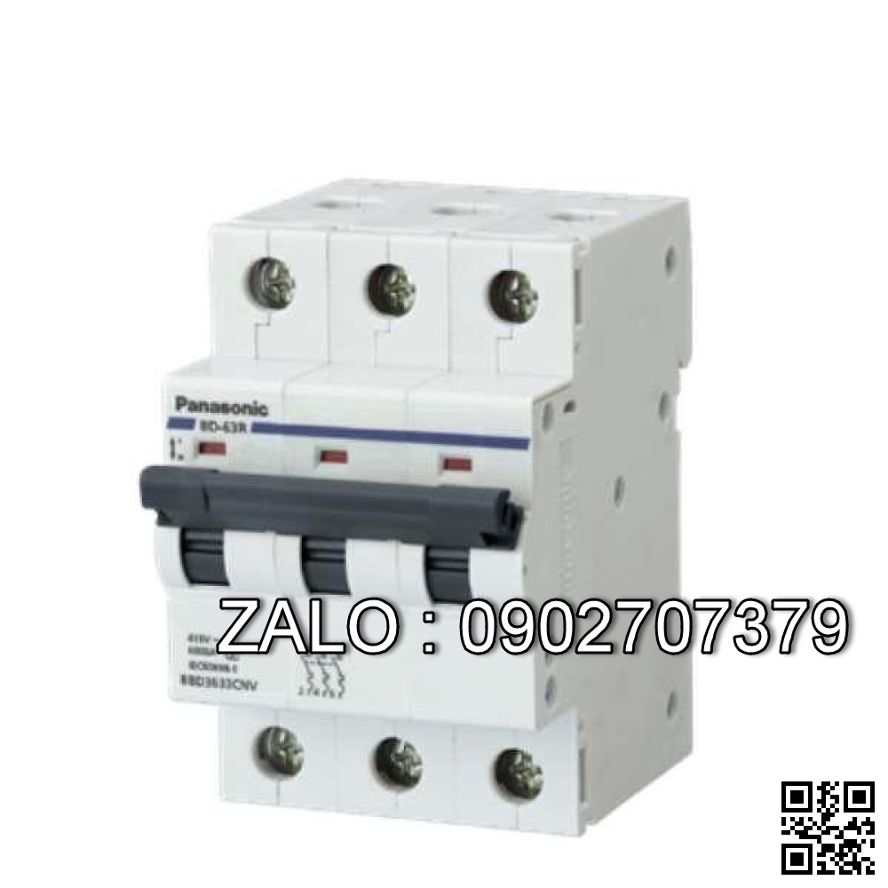 Cầu dao tự động MCB 3 pha 100A - 415VAC