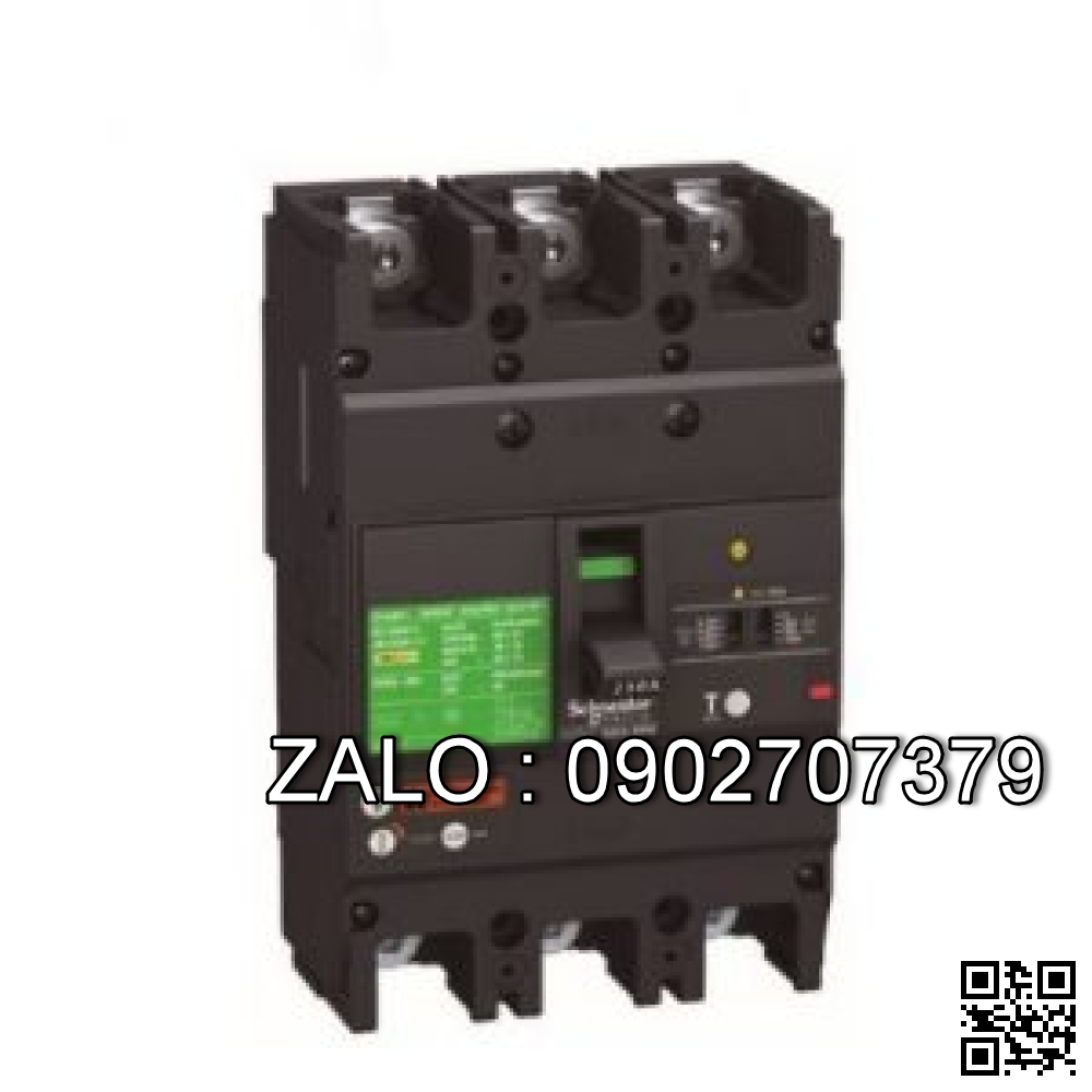 Cầu dao tự động EZC250N 3P 100A 25ka