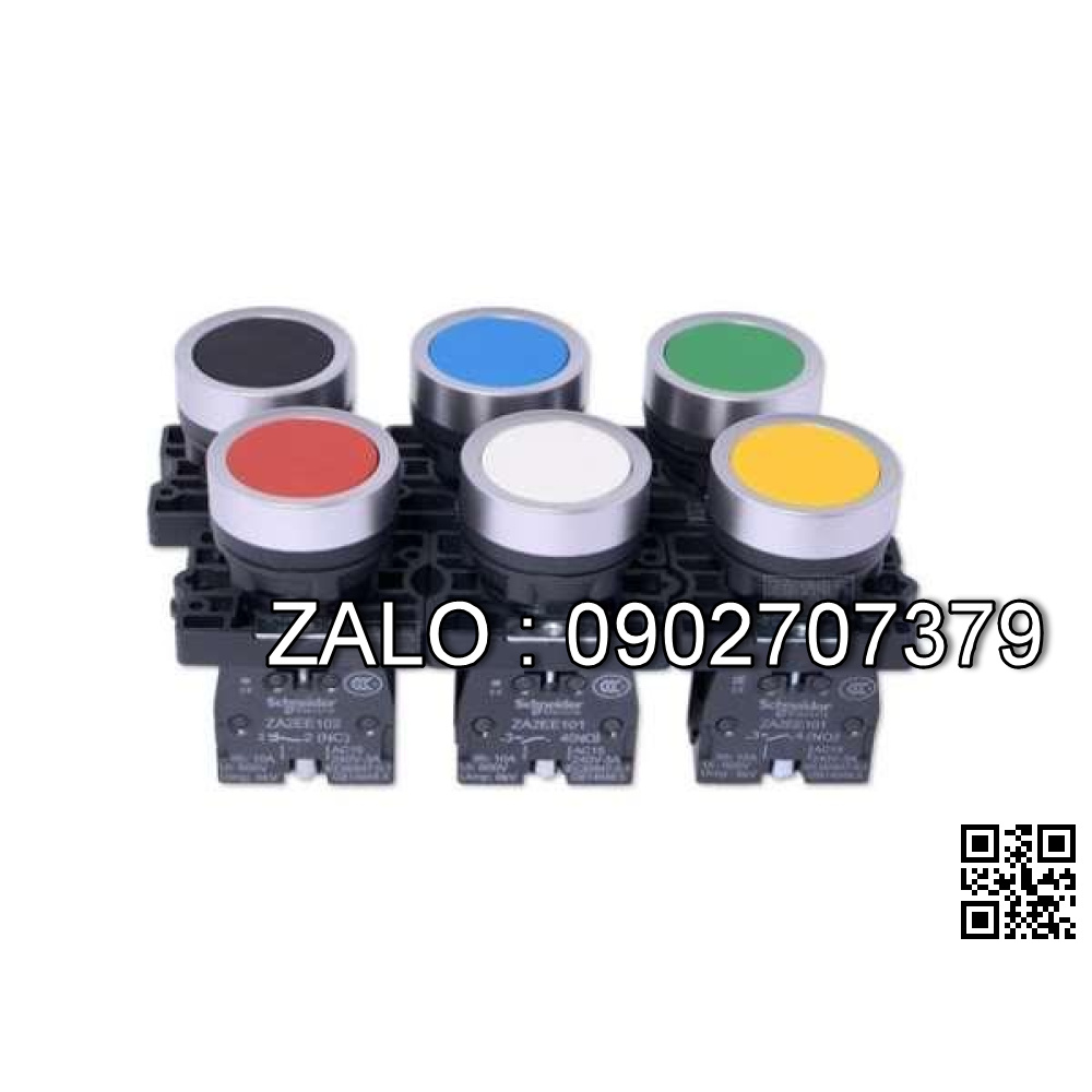 Nút nhấn vàng có đèn ZB2-BW35C, ZB2-BW0610C