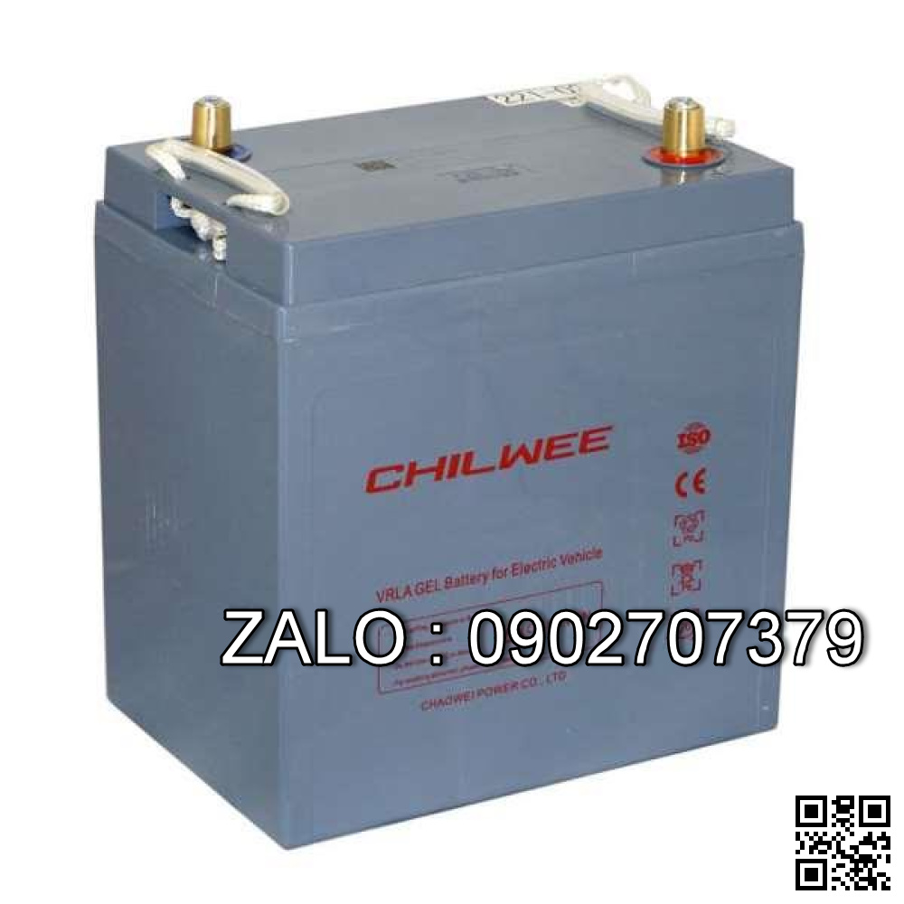 Bình ắc quy Chilwee 3-EVF-200T/ 6V-200Ah /D330 x R180 x C219mm