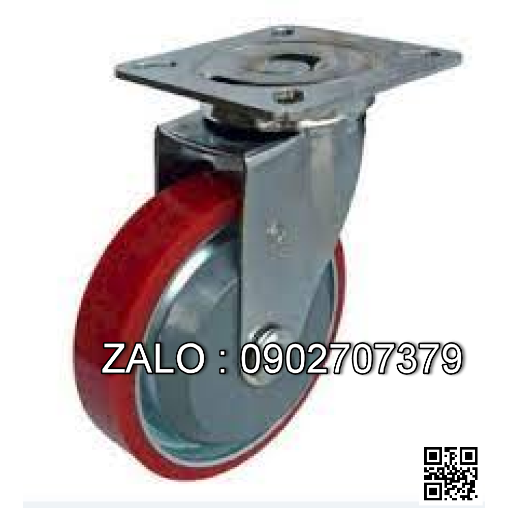 Bánh xe càng không xoay PU K130