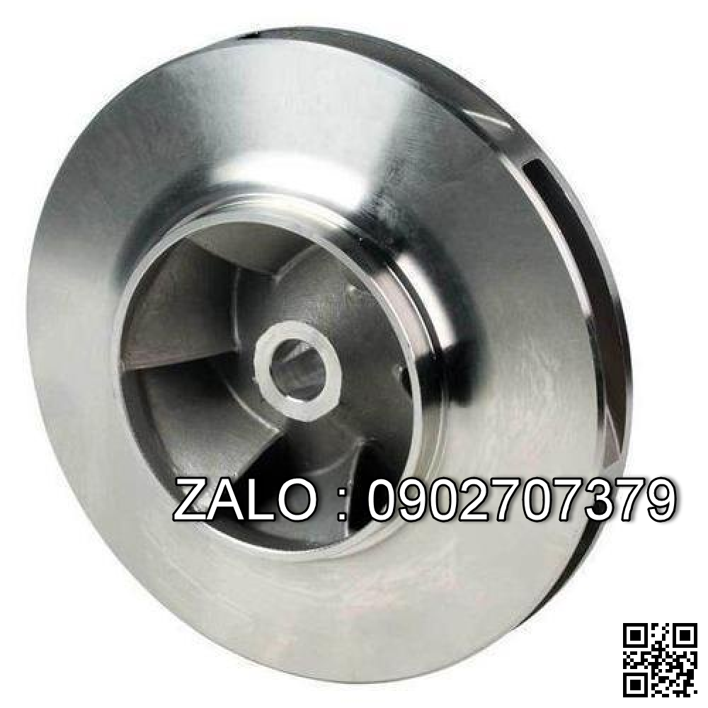 Cánh quạt bơm nước phi 165x phi 20 x dày 25mm kiểu cánh xoáy loại 4Kw