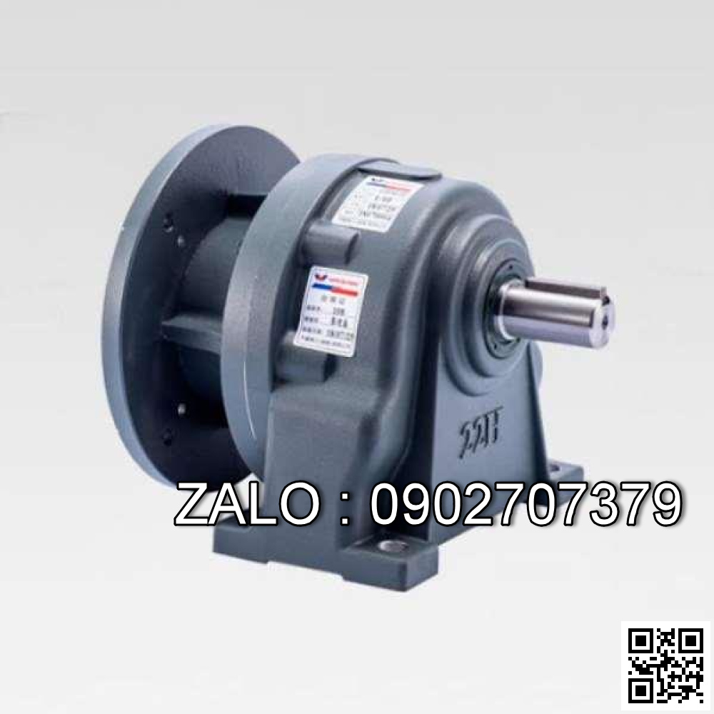 Hộp giảm tốc WANSHSIN Chân đế 2 HP 1550W đầu cốt lòi 32mm , tỉ số truyền 3-10