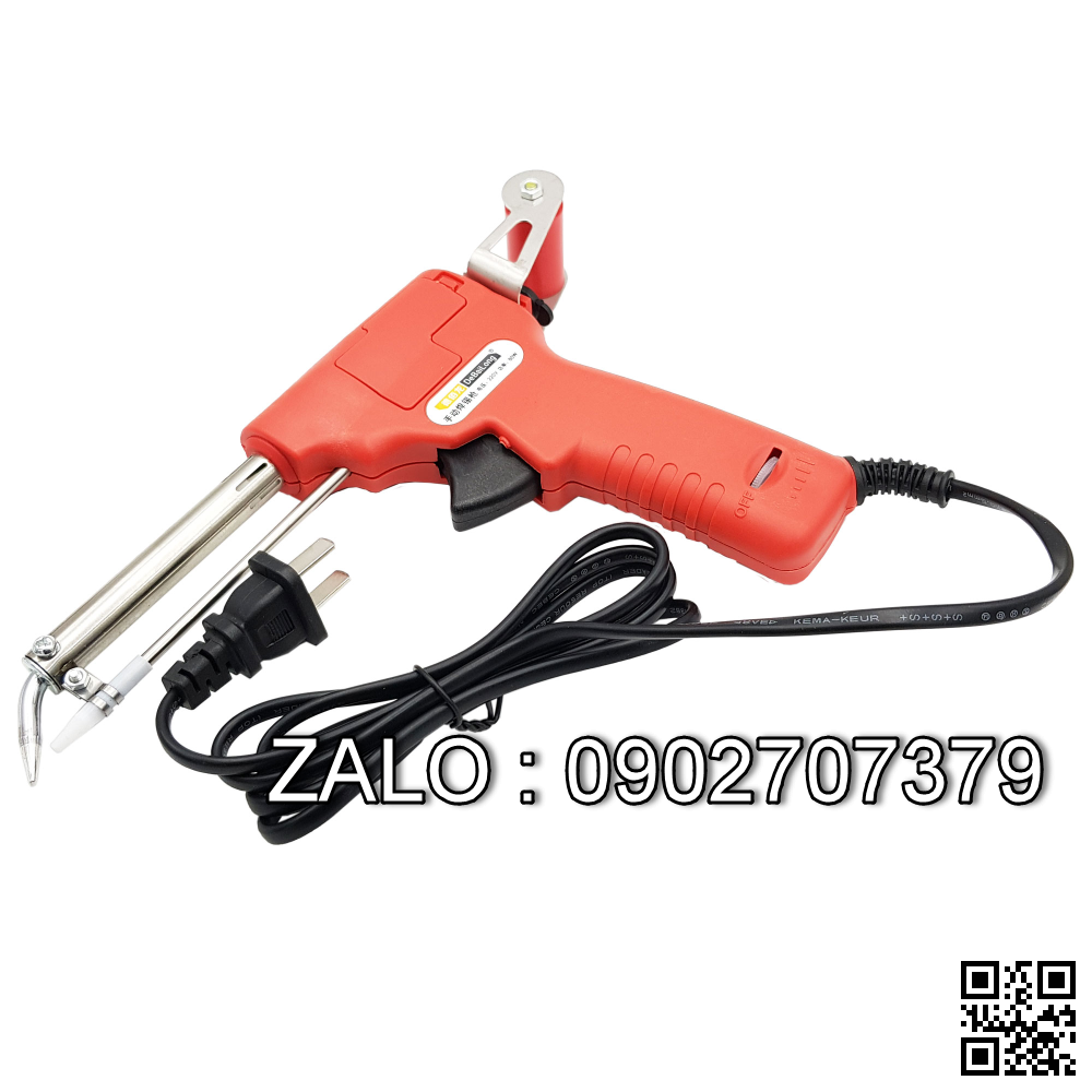 Mỏ hàn dạng súng/Tự động đẩy chì DEBALLONG-220VAC 80W