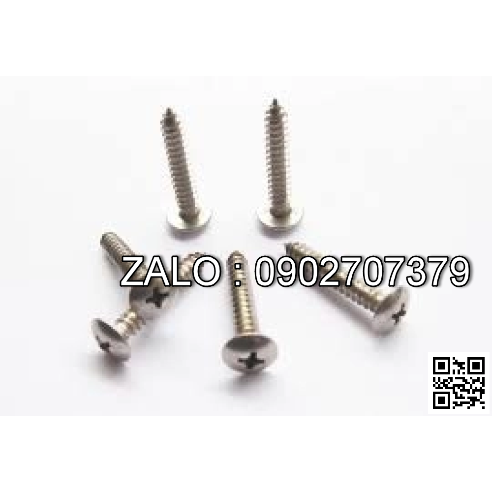 Vít gỗ đầu dù Inox M6 50 mm - 20Chiếc/Gói