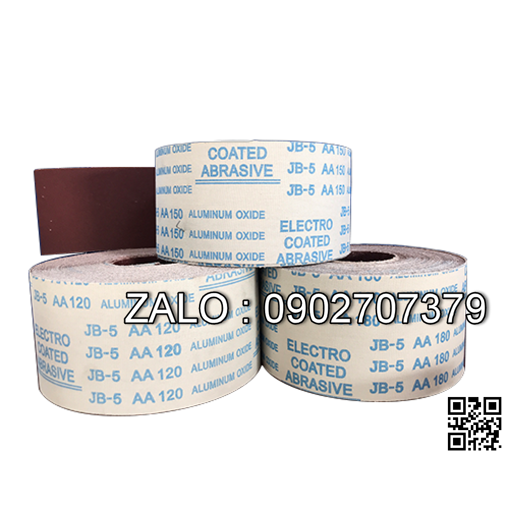 Giấy nhám cuộn JB5 AA600 , bản 100x4500mm