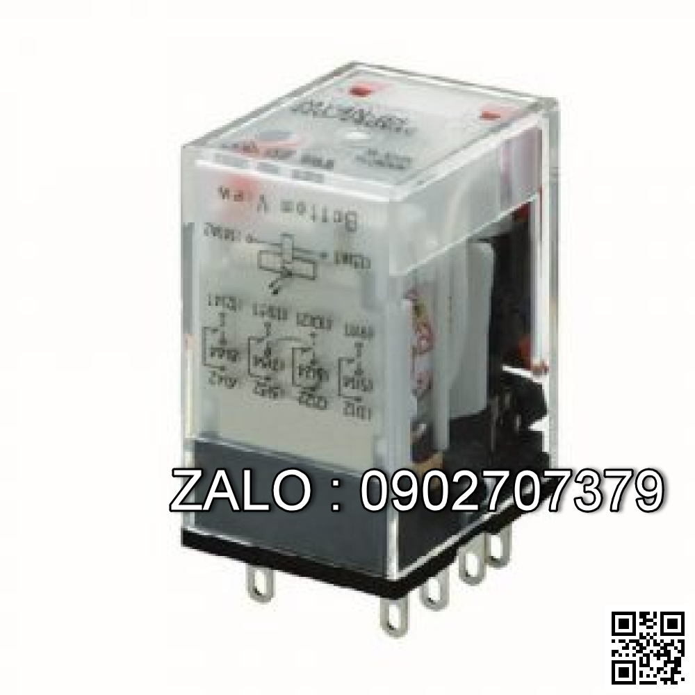 Rơ le trung gian Omron MY2N-GS AC220/240, 8 chân
