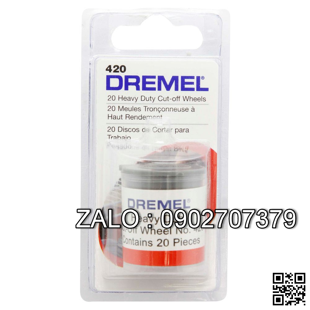 Bộ 20 đĩa cắt Dremel 420 24mm