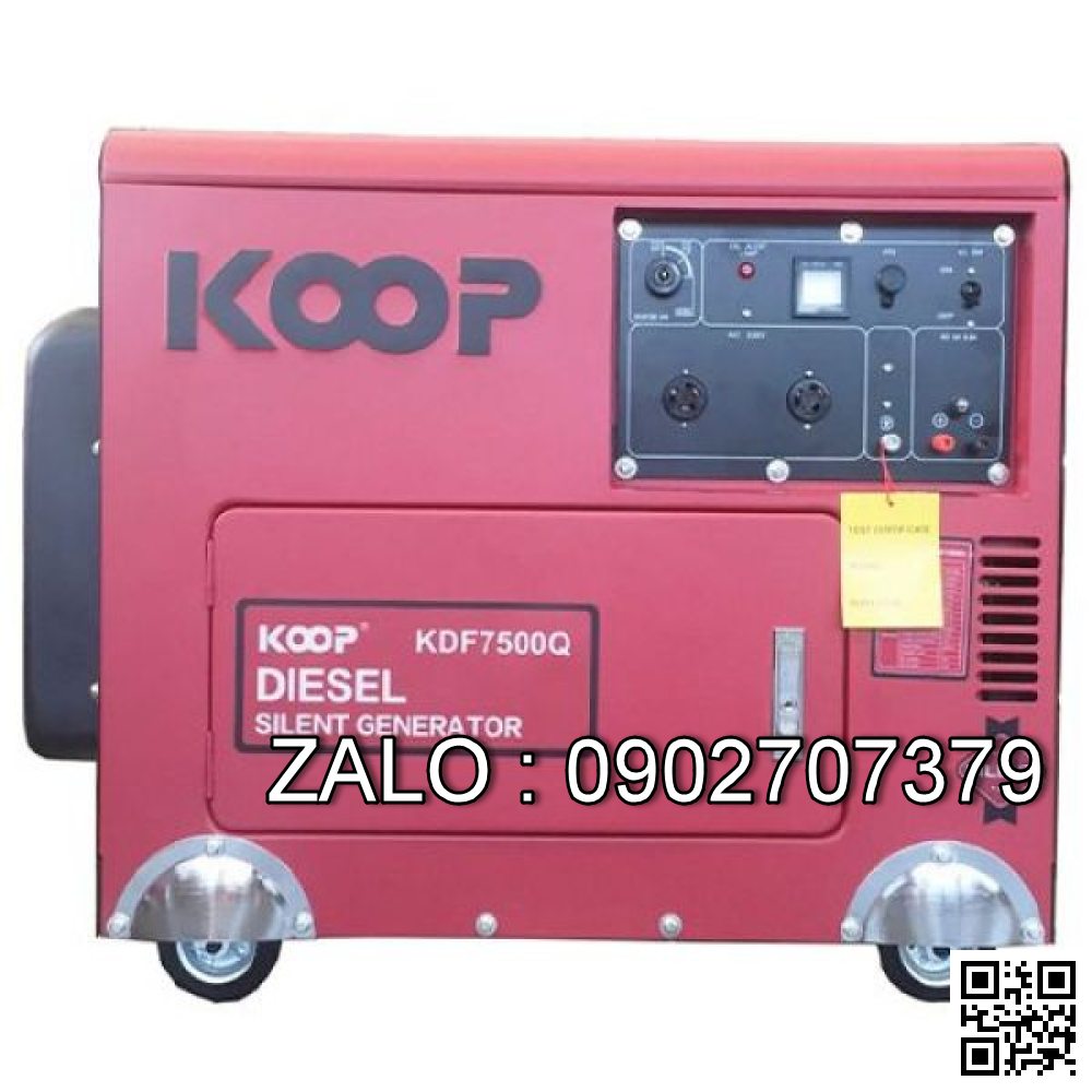Máy phát điện KOOP KDF9500Q