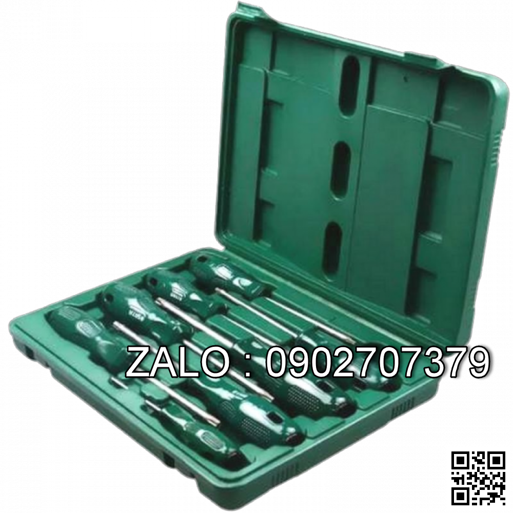 Bộ tuốc nơ vít Sata 2 cạnh & 4 cạnh 8 chi tiết P-
Series 09308