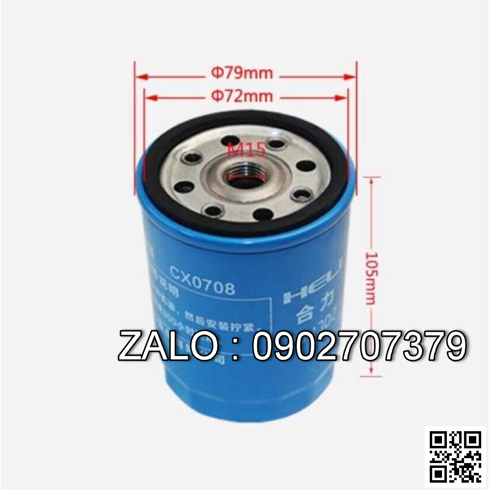 lọc dầu G920 với Kubota V2403