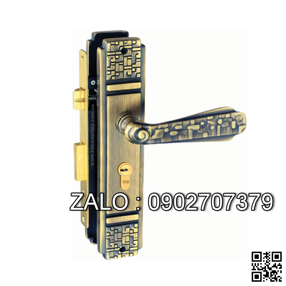 Khóa cửa thông phòng (Đồng) 04276 - 2020