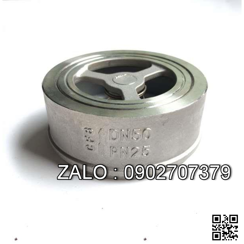 Van 1 chiều đĩa Inox 201 DN125