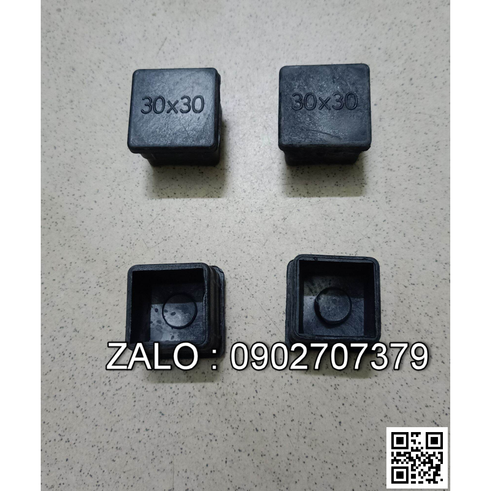 Nút cao su bọc chân ghế vuông 30x30mm