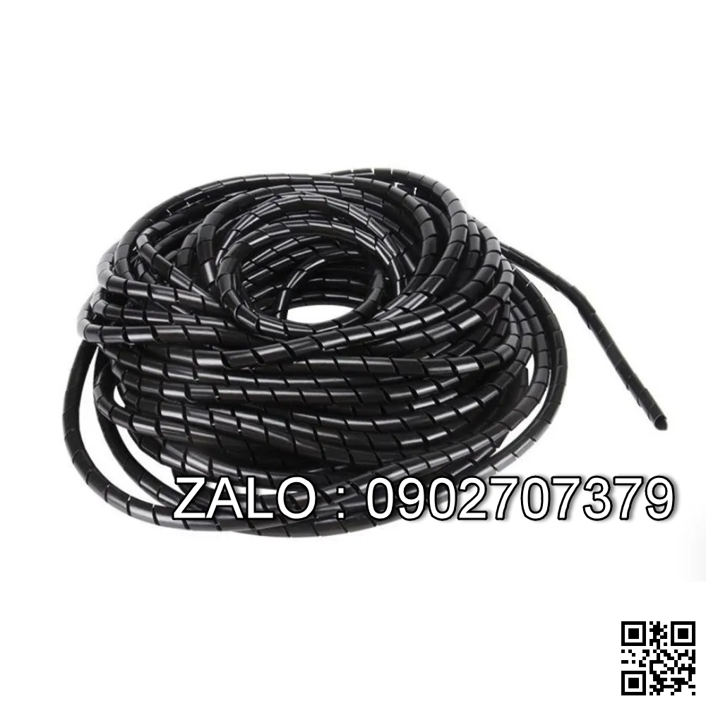 Dây xoắn ruột gà ống xoắn nhựa phi 8mm
