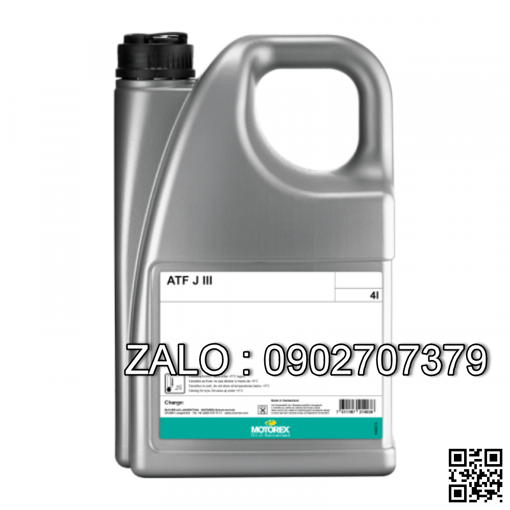 Automatic Transmission Oil MOTOREX ATF J III 4L