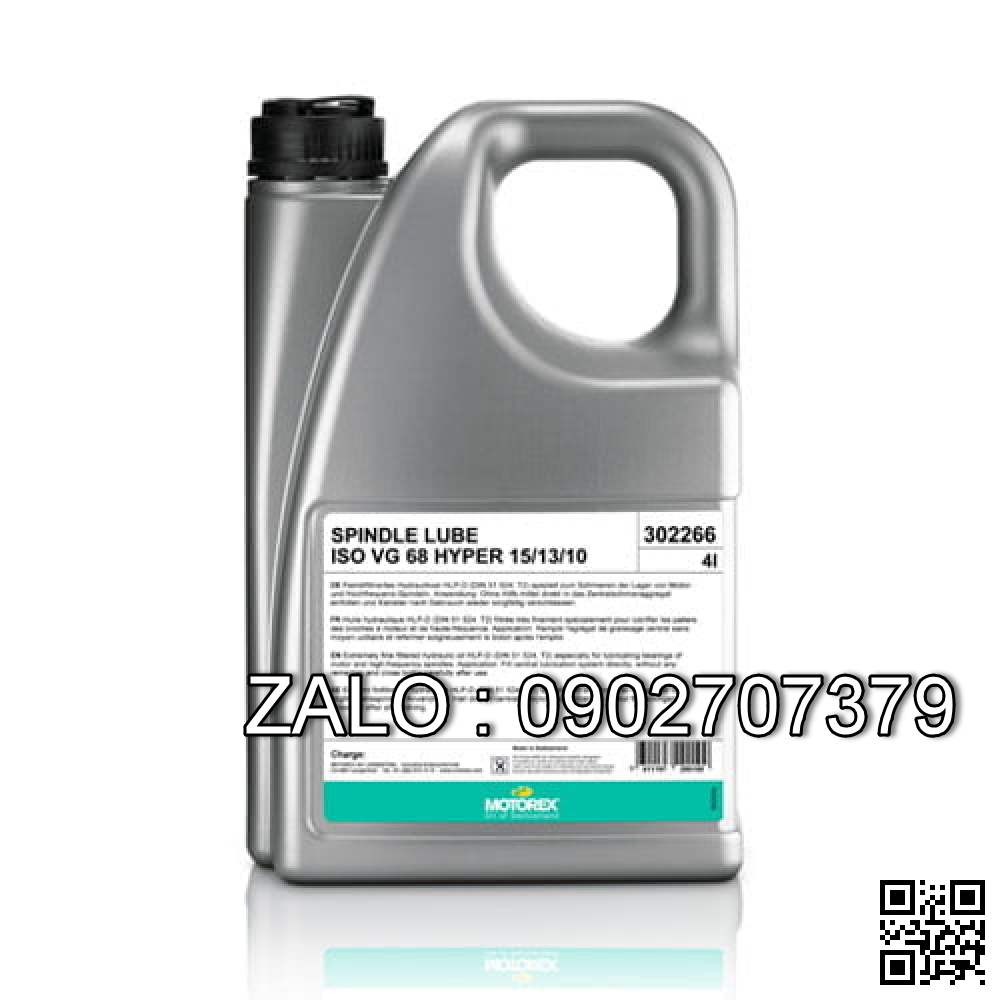MOTOREX Spindle Lube ISO VG 68 15/13/10 - 4L Can