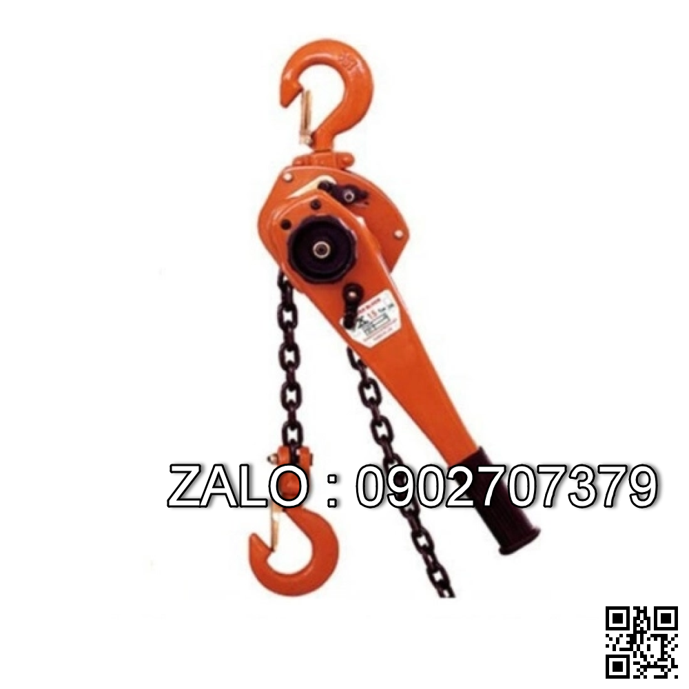 Palang xích lắc tay Kawasaki 6 tấn 1.5 m