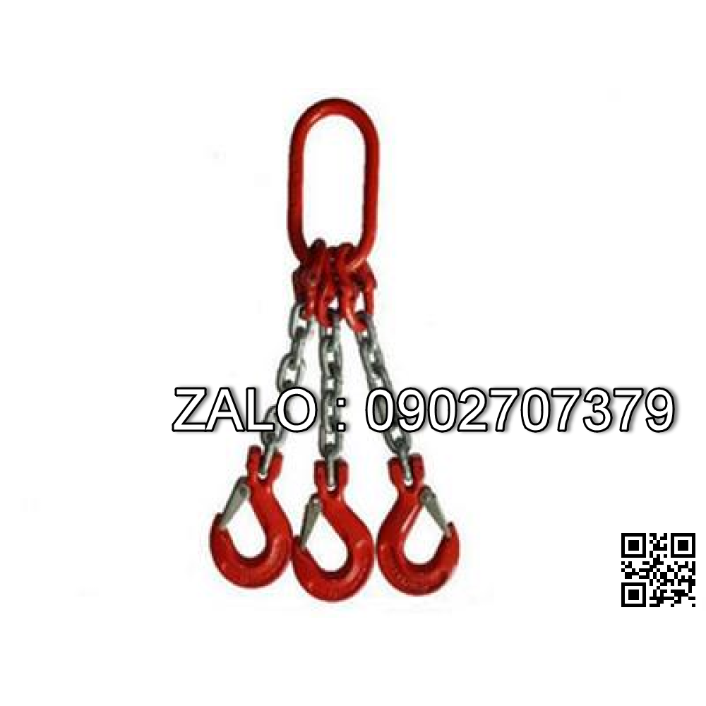 Sling xích cẩu hàng 3 chân Kawasaki