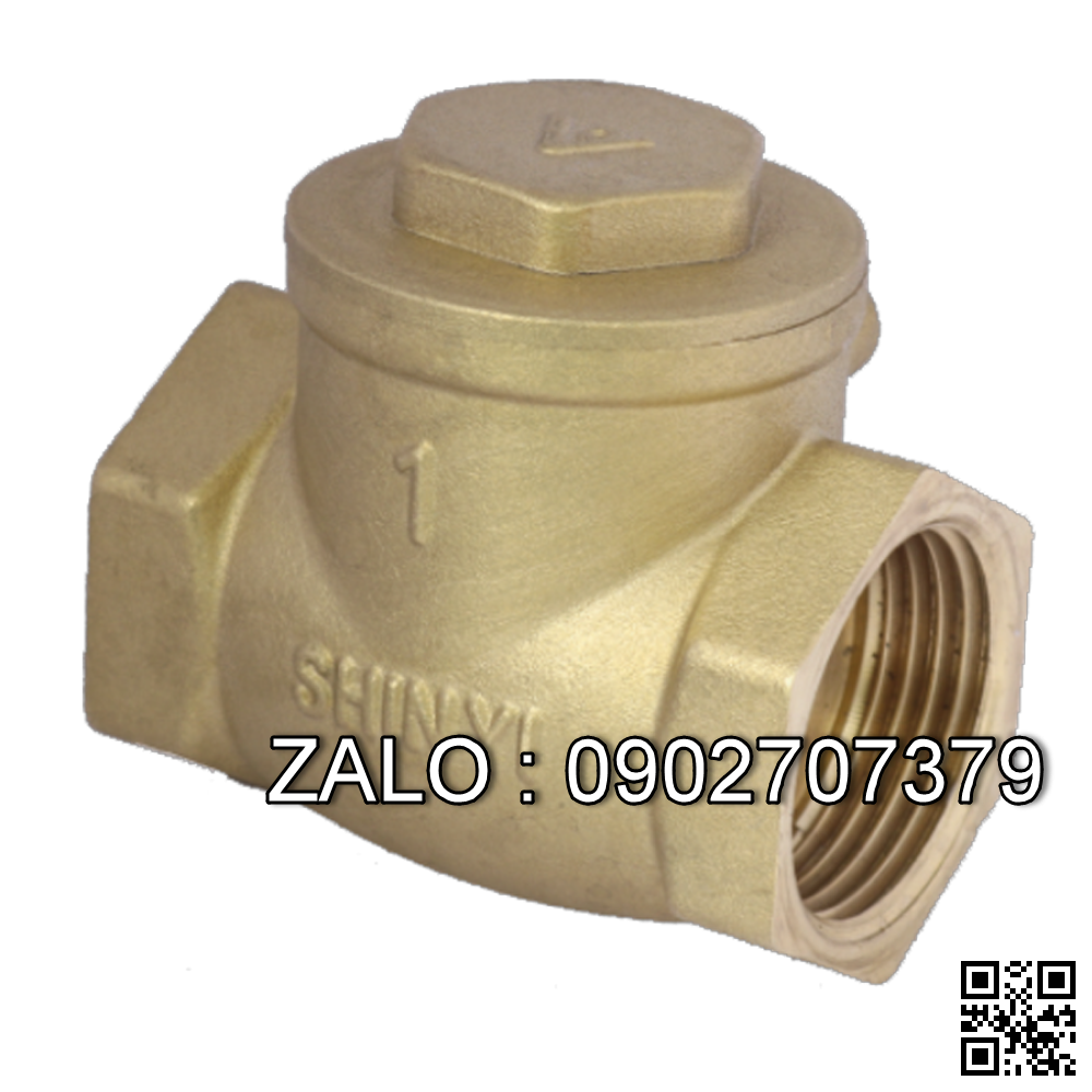 Van 1 chiều lá ren đồng Kizt DN350