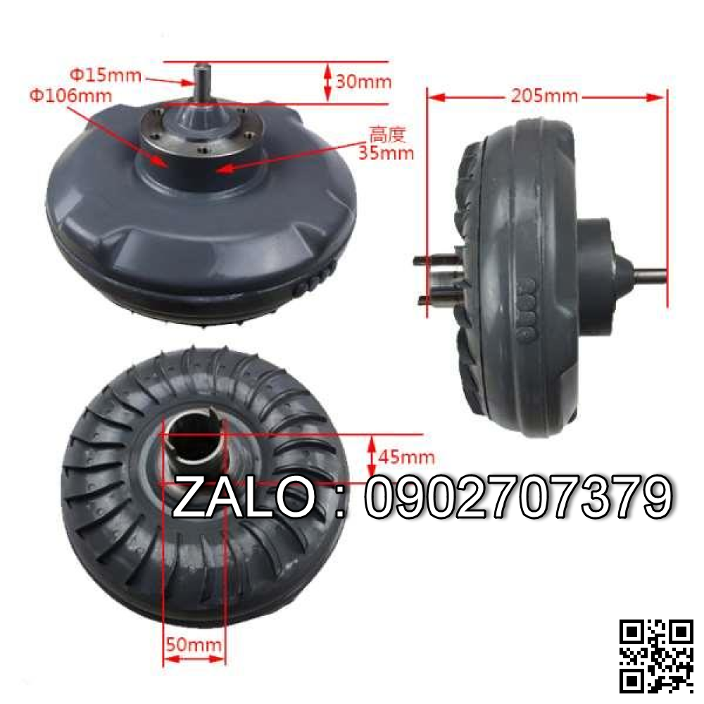 Trái bí 18T Heli CPCD20-30/D 490BPG
