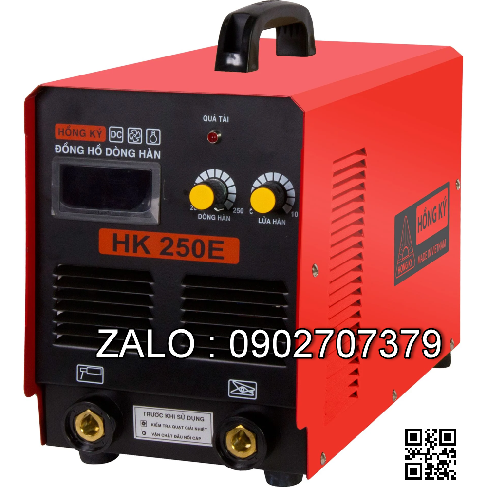 Máy hàn que MMA inverter Hồng Ký HK250E