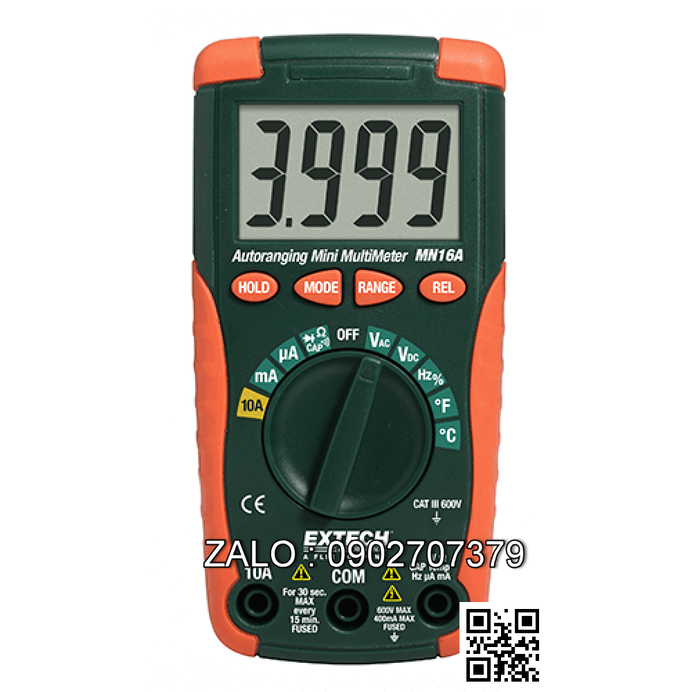Đồng hồ đo điện vạn năng Extech MN16A