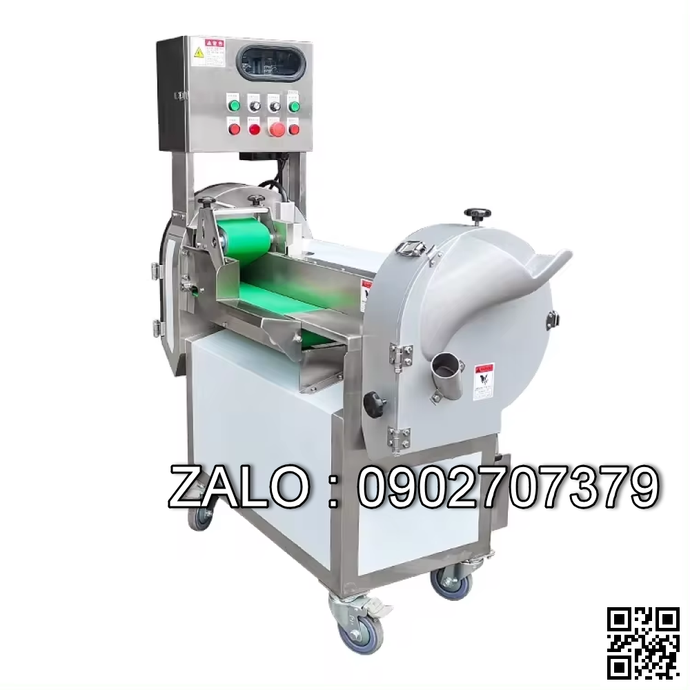 Máy cắt rau củ quả 2 đầu XJT-DN608