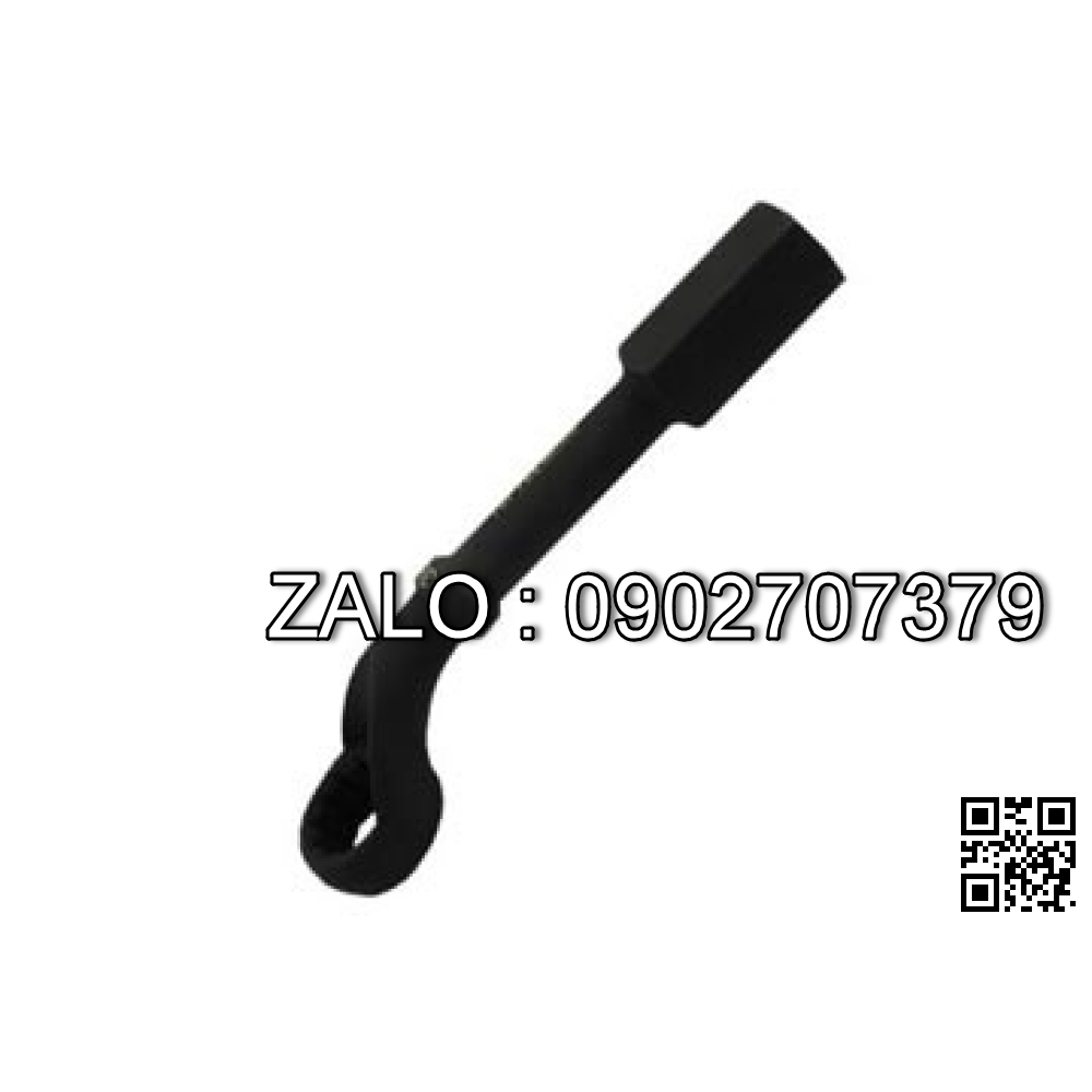 Cờ lê vòng đóng nghiêng 45 độ TOPTUL 
100mm mạ crôm đen AAAUA0A0