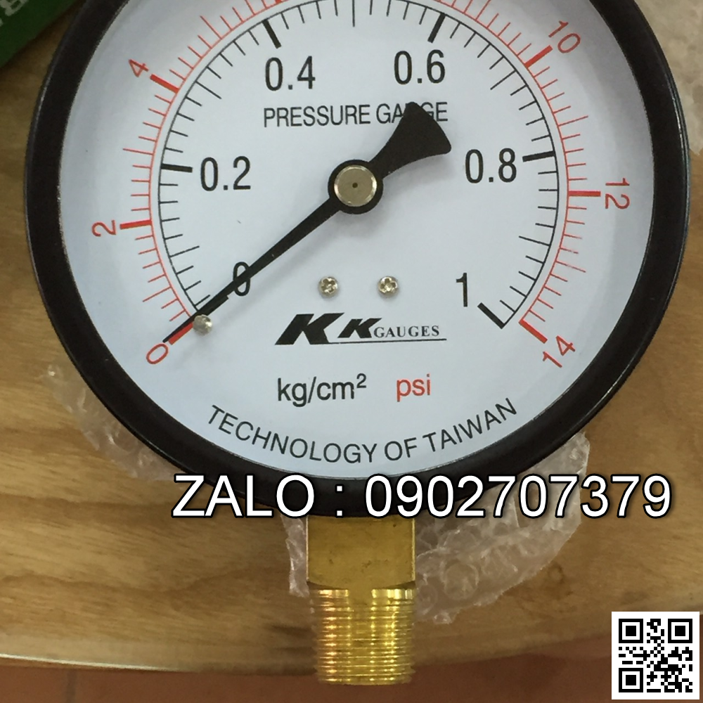 Đồng hồ đo áp suất KK Gauges 5,10,15,25kg