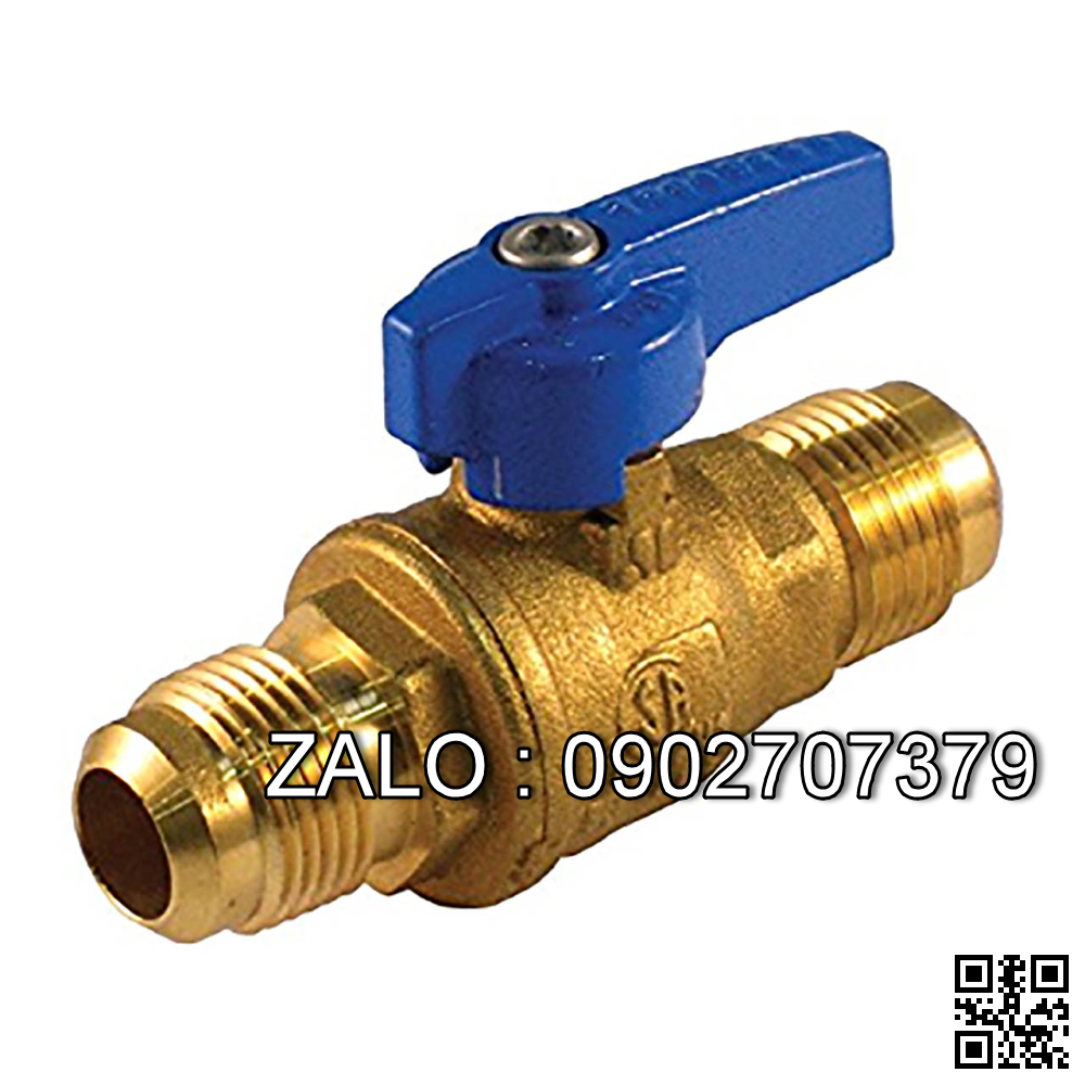 Van khóa thau tay vặn thau màu đỏ 200