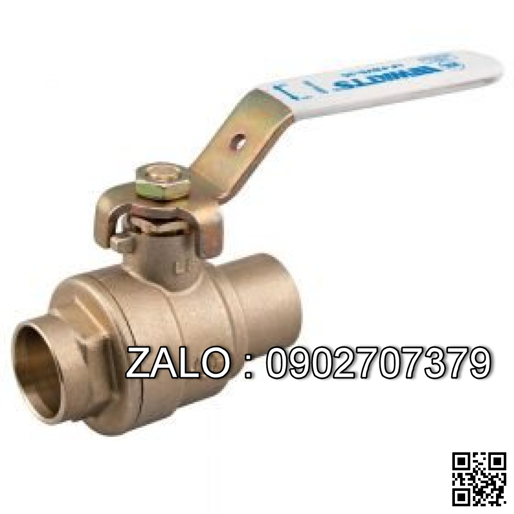 Van khóa thau răng trong RT tay gạt Inox màu xanh 200