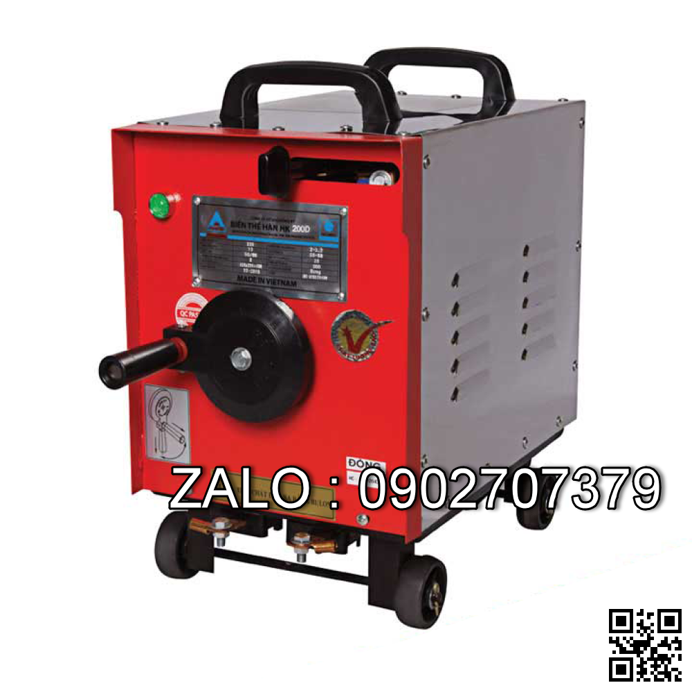 Máy hàn 250 Ampe đồng (220V / 380V) HK-H250D2P- 380V