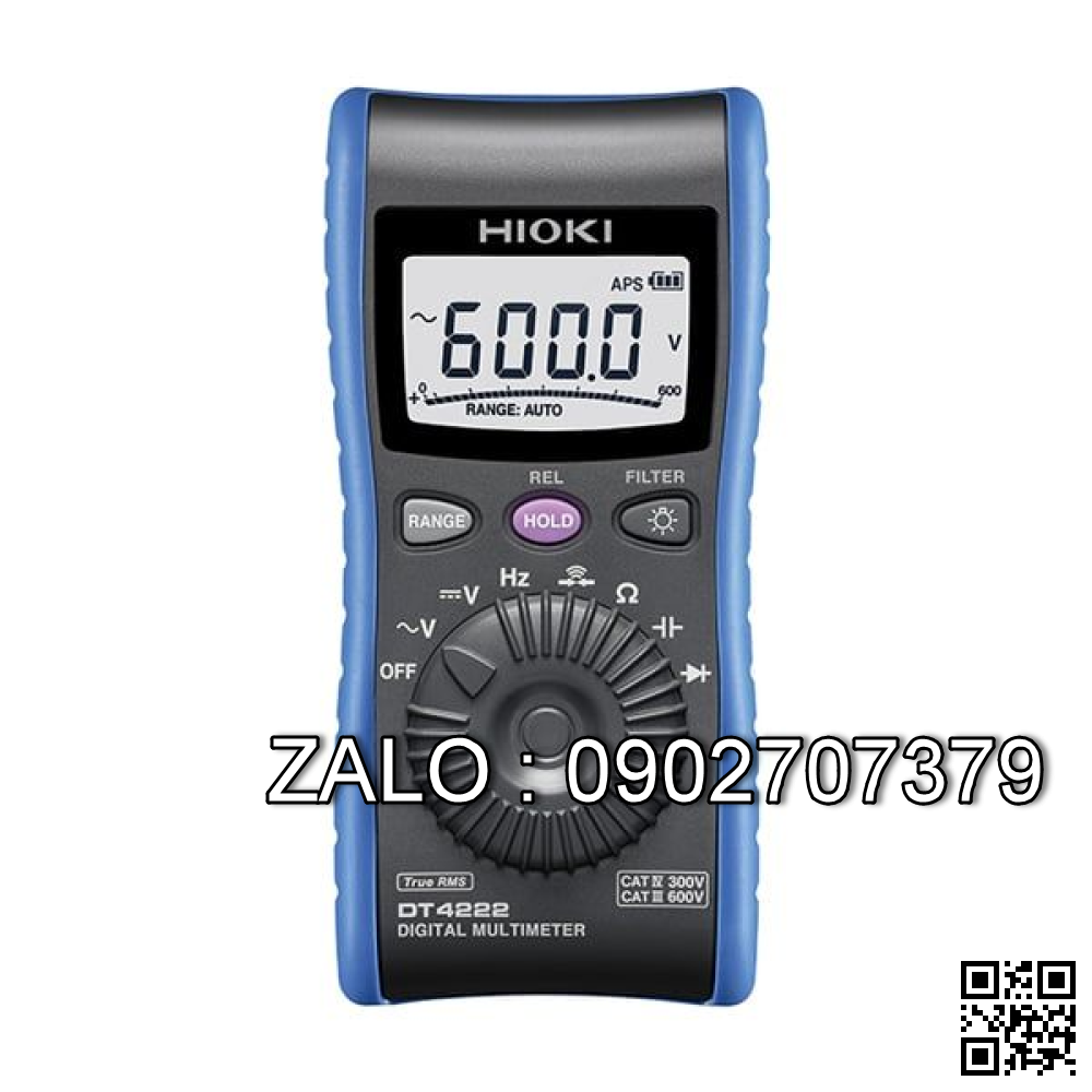Đồng hồ vạn năng HIOKI DT4222 (True RMS)