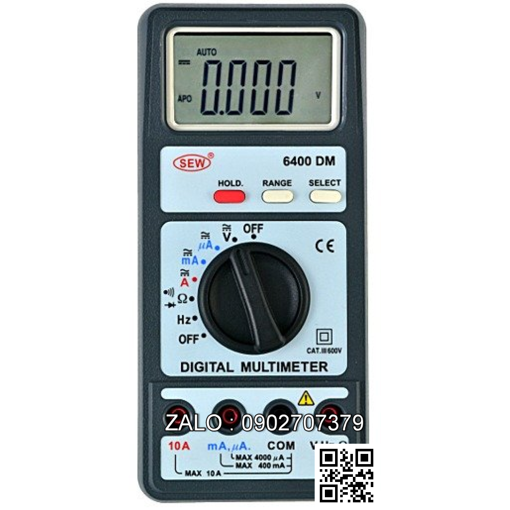 Đồng hồ vạn năng SEW 6400 DM