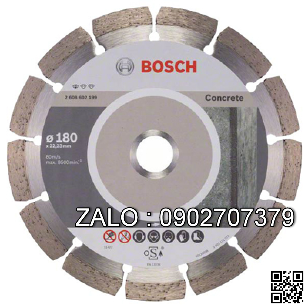 Đĩa cắt đa năng BOSCH 180x22.2mm 2608602199