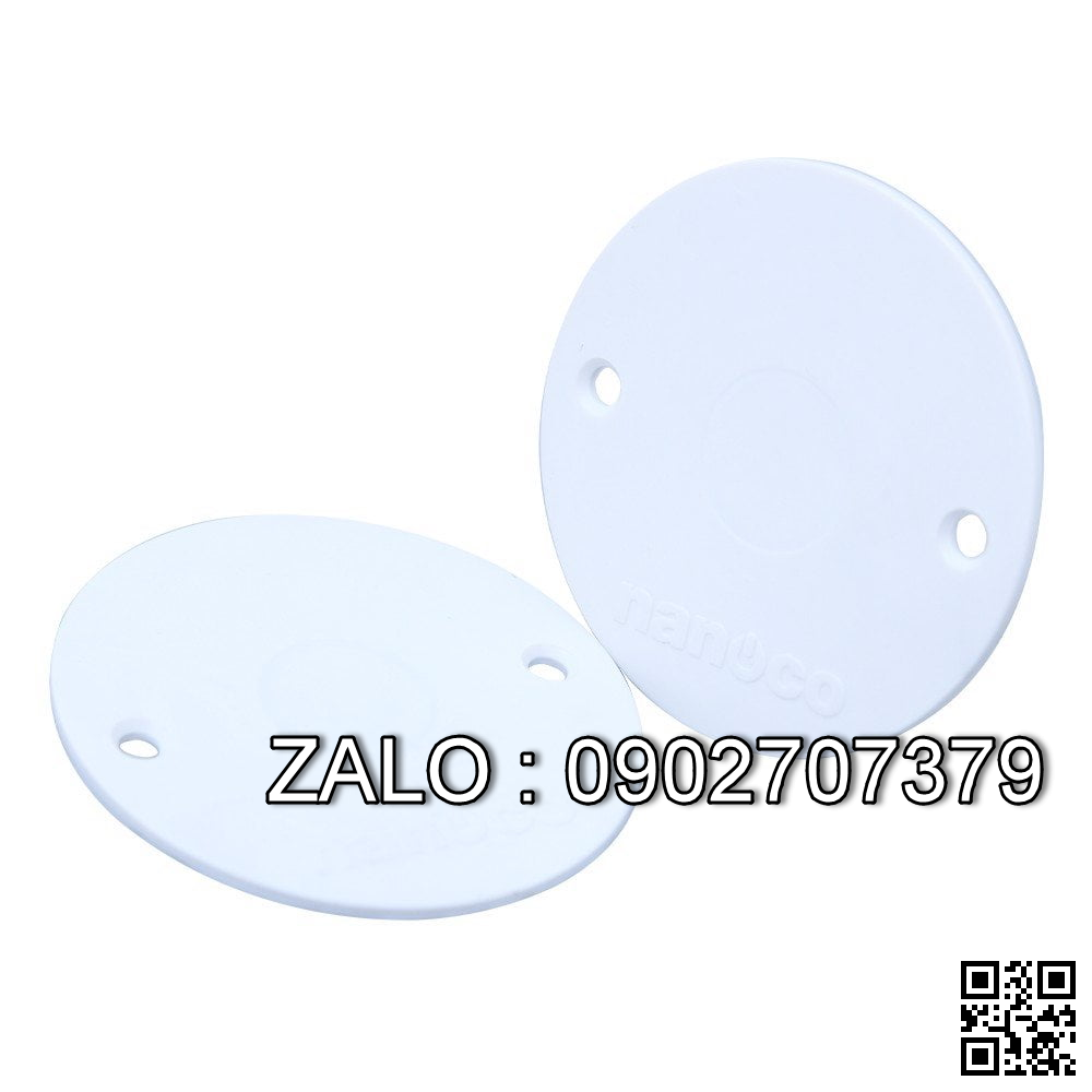 Nắp đậy hộp nối tròn, vít Nanoco NPA2620