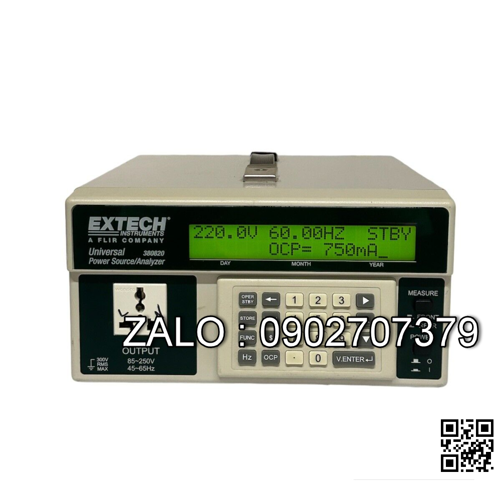 Máy phân tích nguồn điện AC Extech 380820