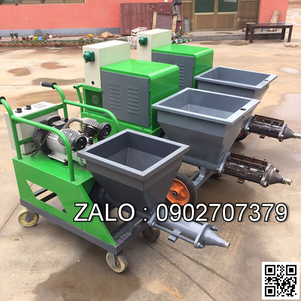 Máy phun vữa trục vít YH-2C