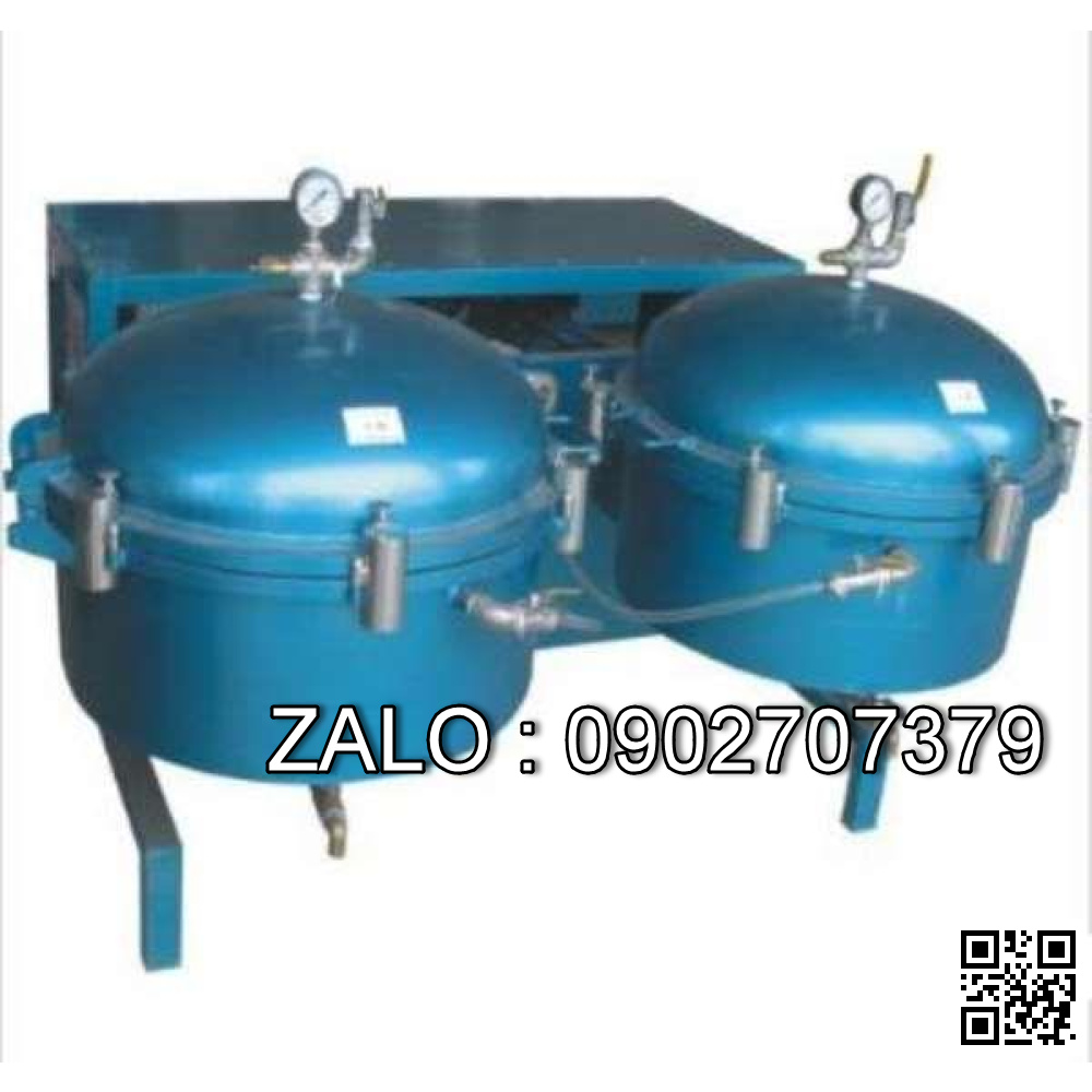 Máy lọc dầu nén khí 2 bình lọc