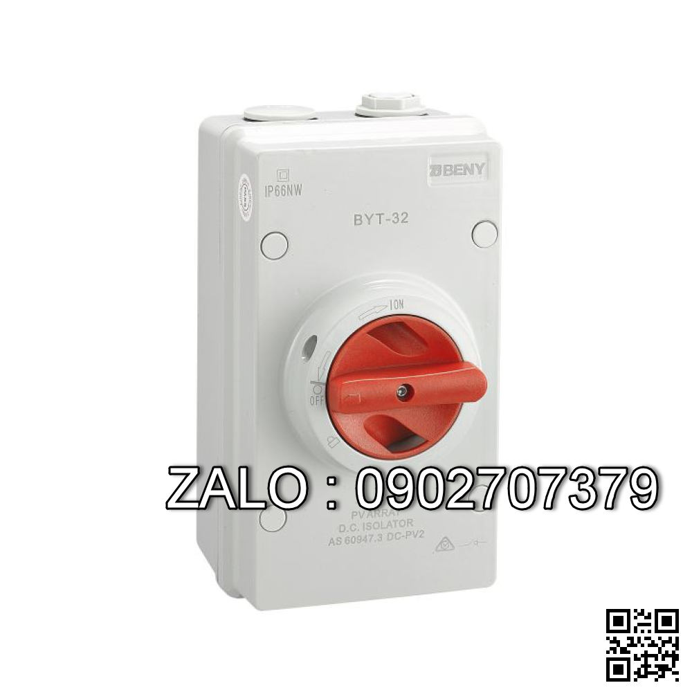 Zj Beny 32A 4P DC Isolator with Enclosure 1200V